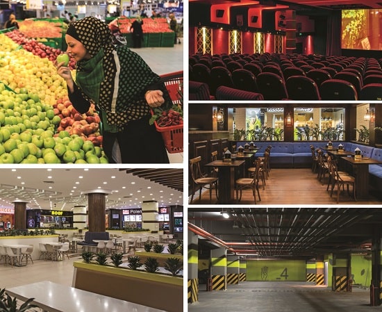 تصویر فضای داخلی مرکز خرید تیراژه دو