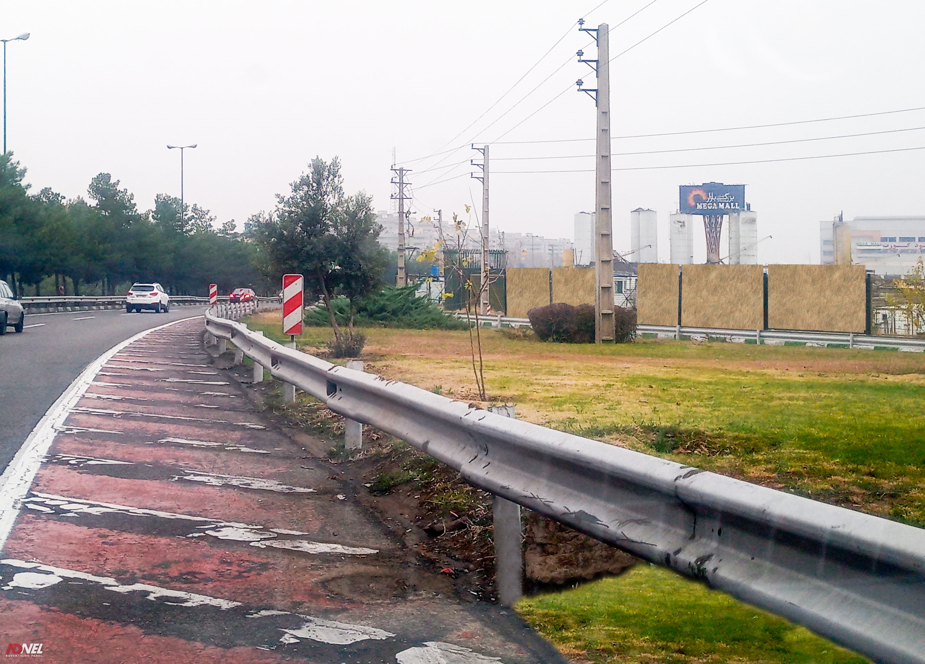 بیلبورد سه وجهی مگامال