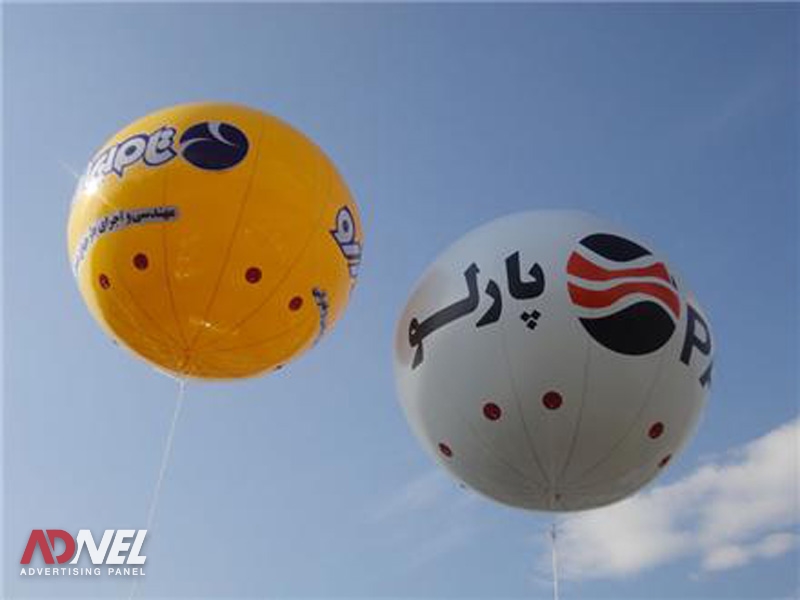 بالن تبلیغاتی رسانه محیطی