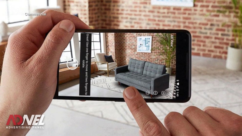 تبلیغات واقعیت افزوده فارغ از نشانگر