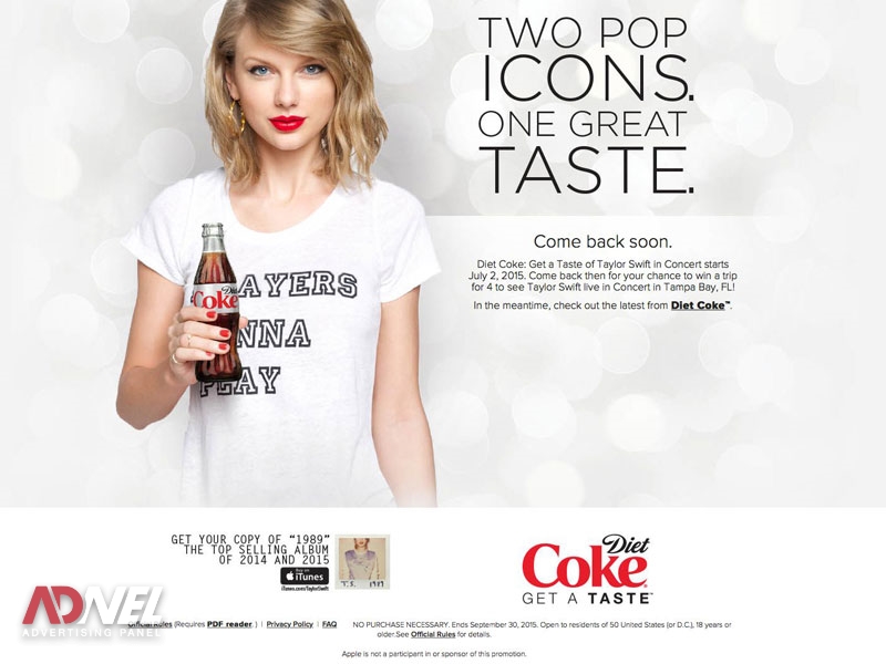 تیلور سوئیفت سفیر برند